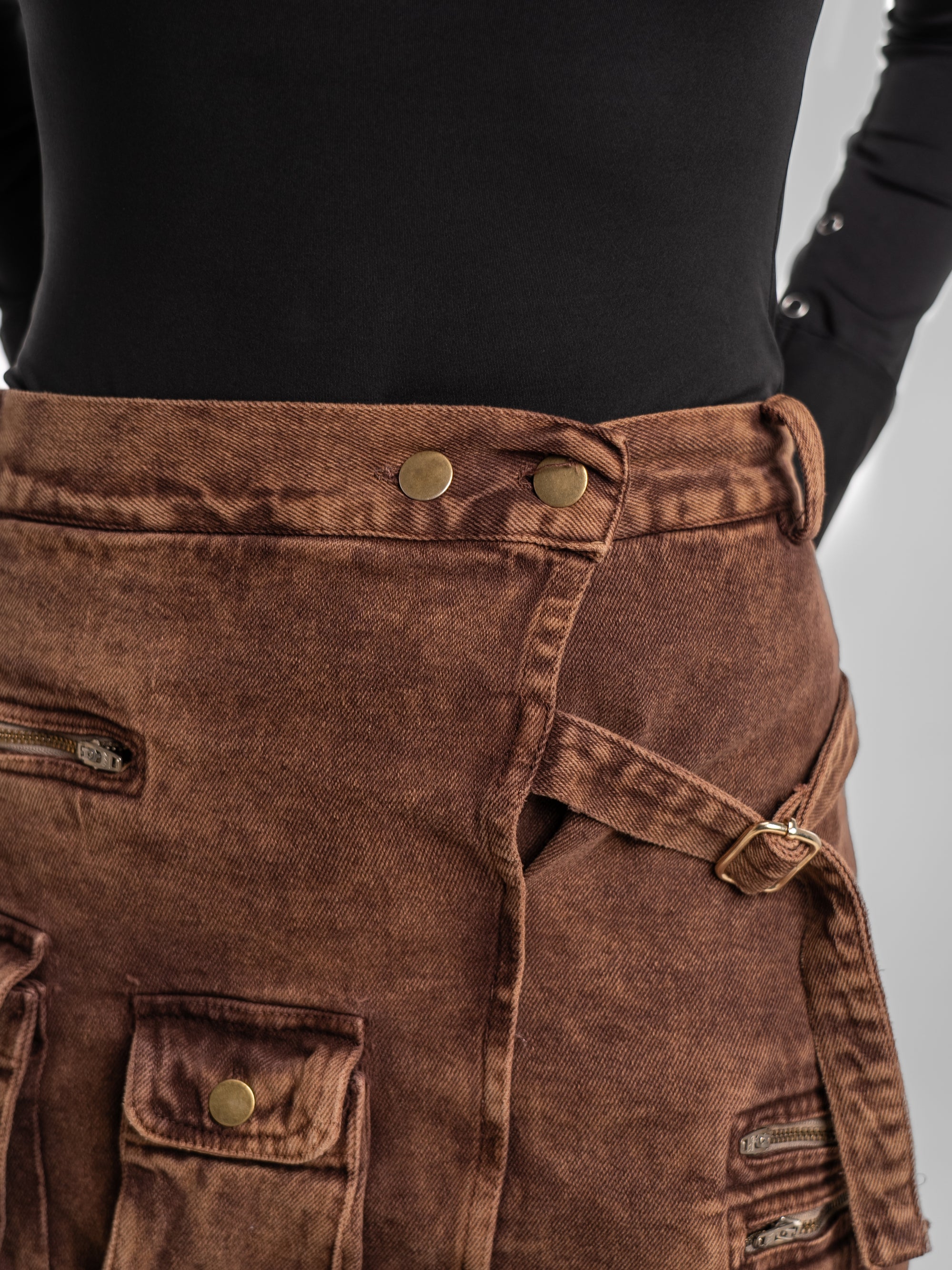 Cargo Skort - Copper Dessert