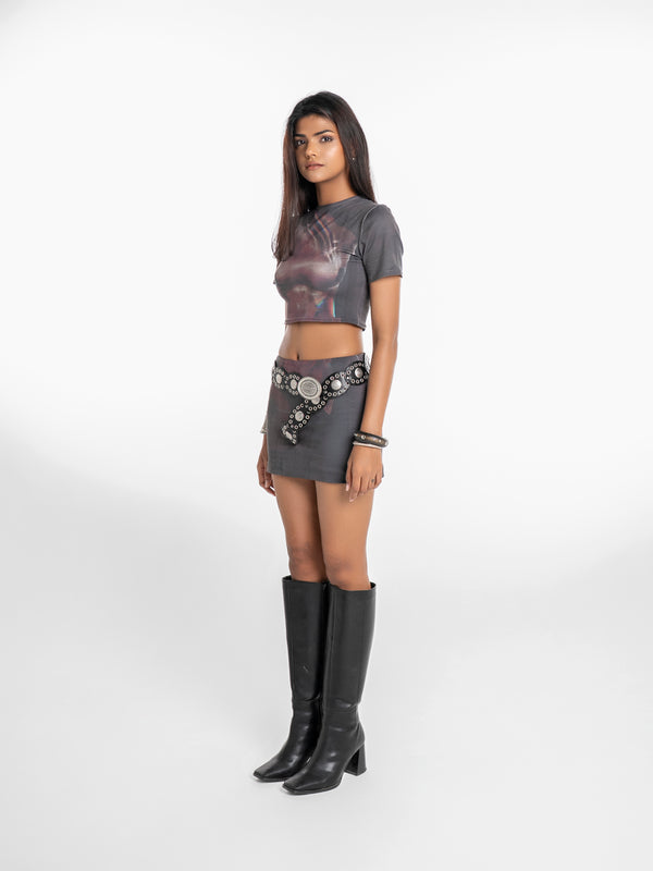 Rusted Chrome Co-ord Set